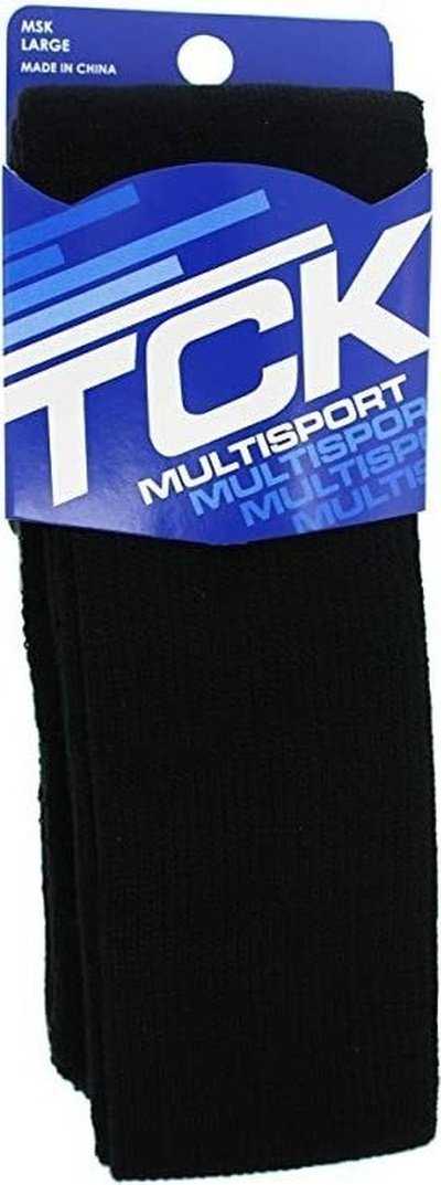 TCK Multisport Acrylic Knee High Tube Socks - Black - HIT a Double