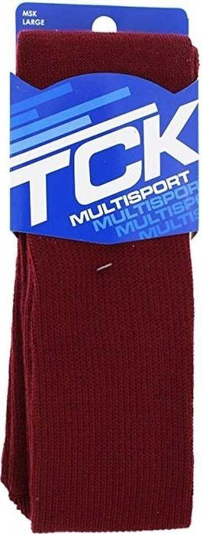 TCK Multisport Acrylic Knee High Tube Socks - Cardinal - HIT a Double