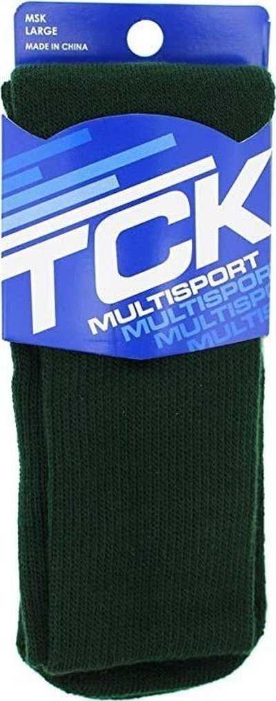 TCK Multisport Acrylic Knee High Tube Socks - Dark Green - HIT a Double