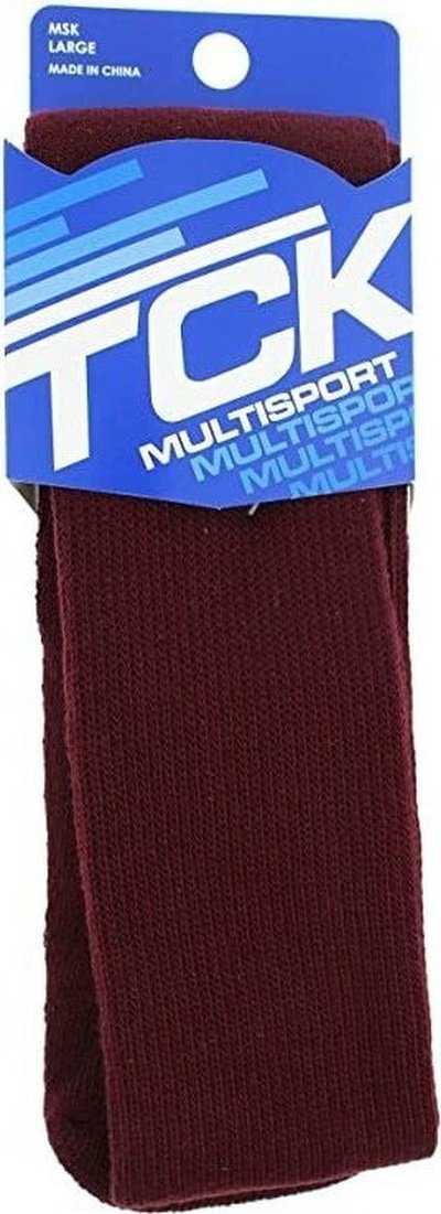 TCK Multisport Acrylic Knee High Tube Socks - Maroon - HIT a Double