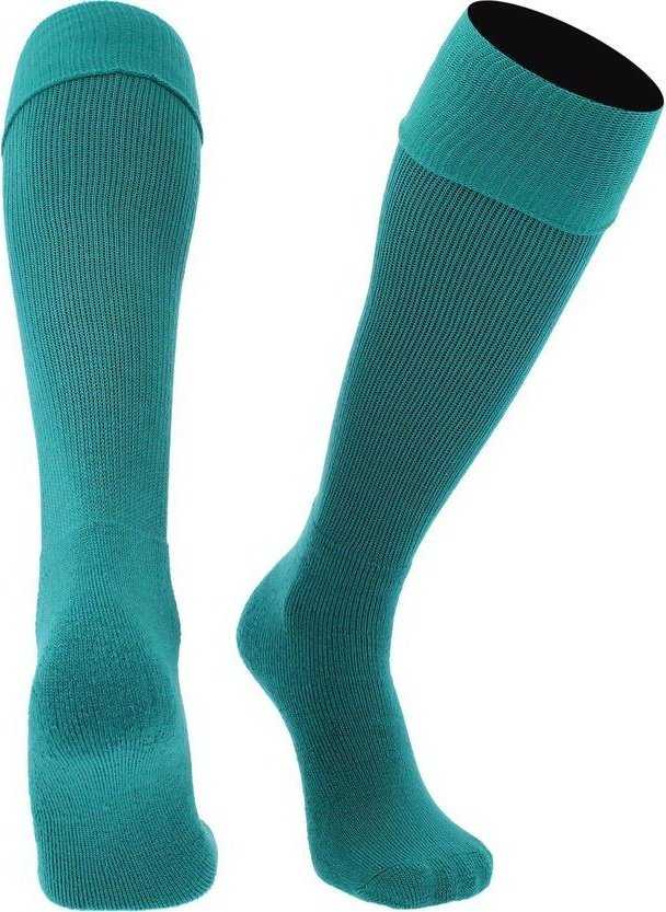 TCK Multisport Acrylic Knee High Tube Socks - Turquoise - HIT a Double