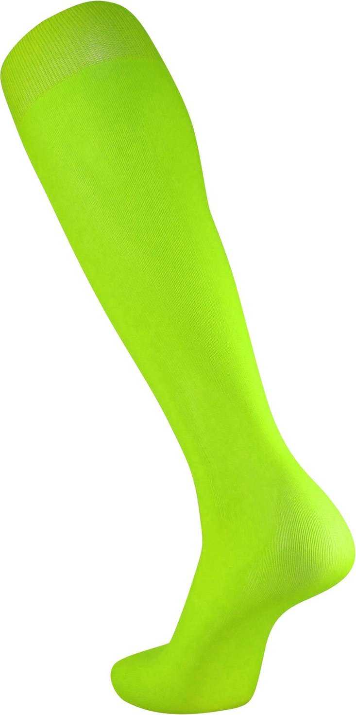 TCK Nylon Sanitary Knee High Tube Sock - Lime - HIT a Double