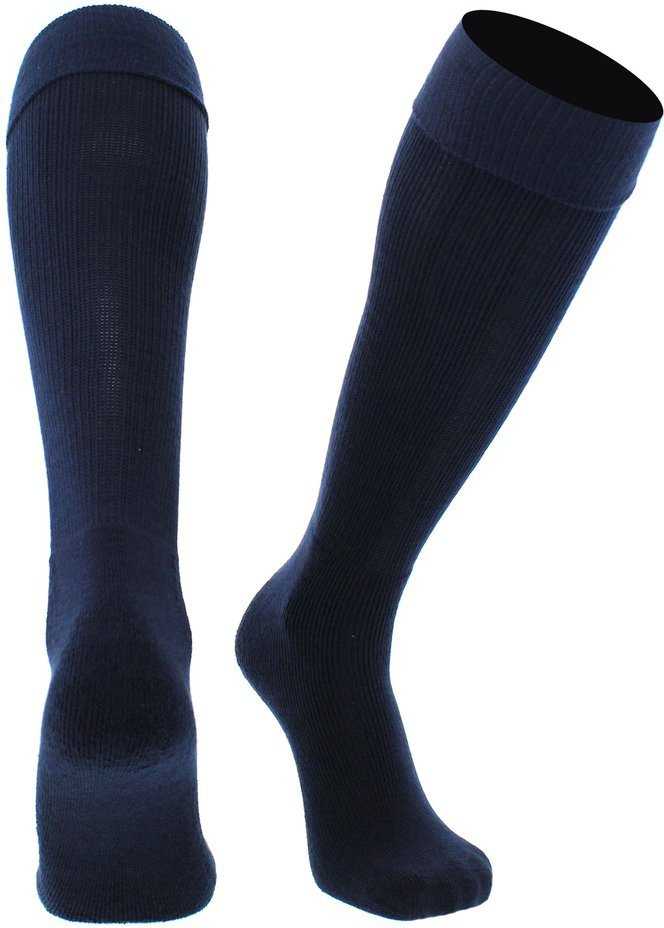 TCK OS Series Solid Soccer / Rugby Tube Socks - Navy - HIT a Double