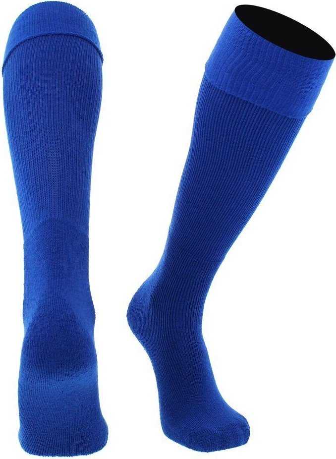 TCK OS Series Solid Soccer / Rugby Tube Socks - Royal - HIT a Double