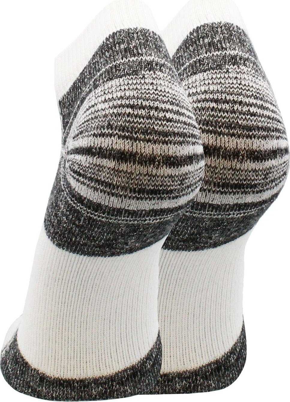 TCK Pickleball Socks Low Cut Socks - White - HIT a Double