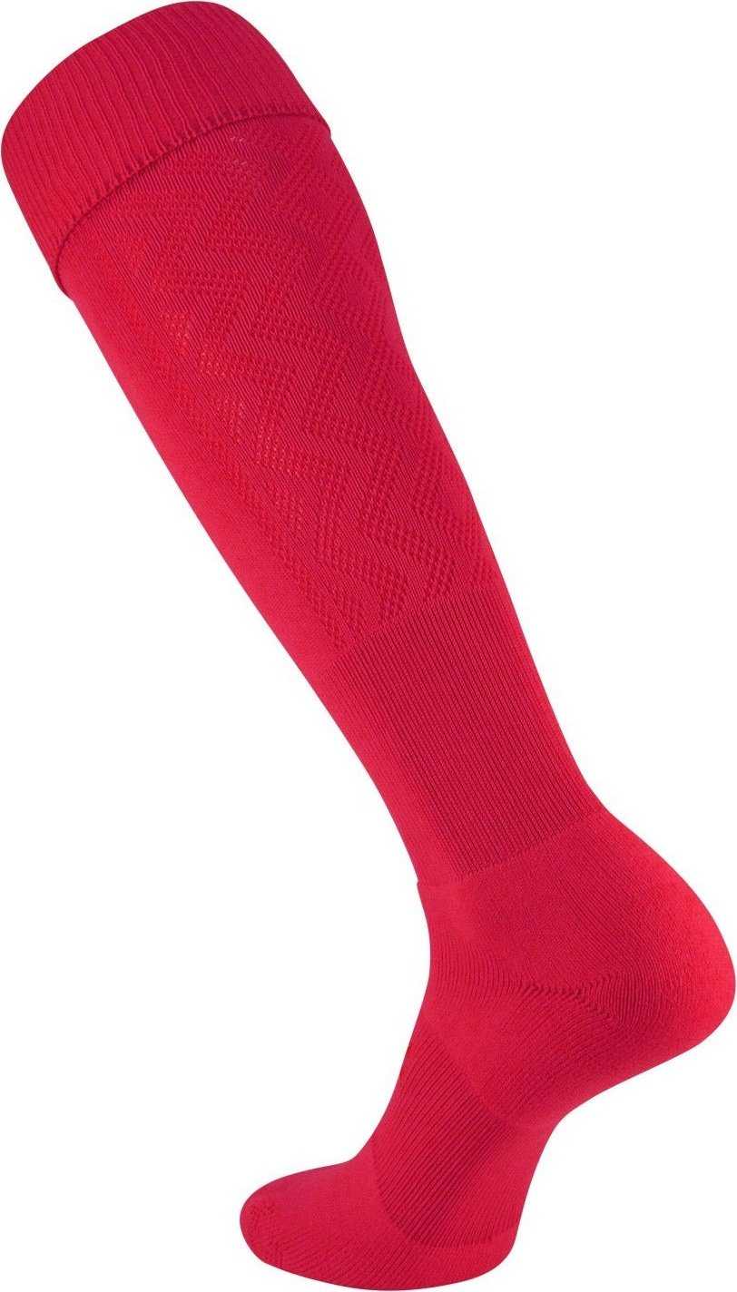 TCK Premier Soccer Socks - Scarlet - HIT a Double