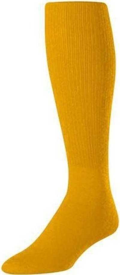 TCK Pro Solid Color Football Socks - Gold - HIT a Double