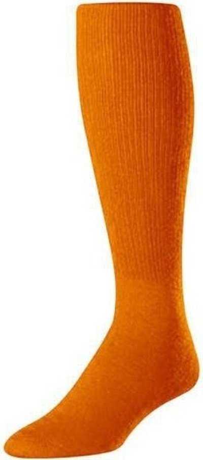 TCK Pro Solid Color Football Socks - Orange - HIT a Double