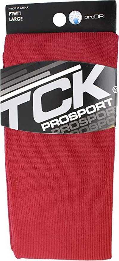 TCK Prosport Performance Knee High Tube Socks - Cardinal - HIT a Double