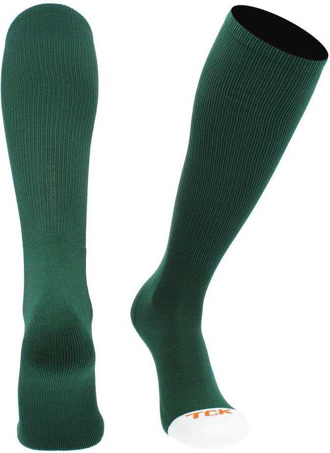 TCK Prosport Performance Knee High Tube Socks - Dark Green - HIT a Double