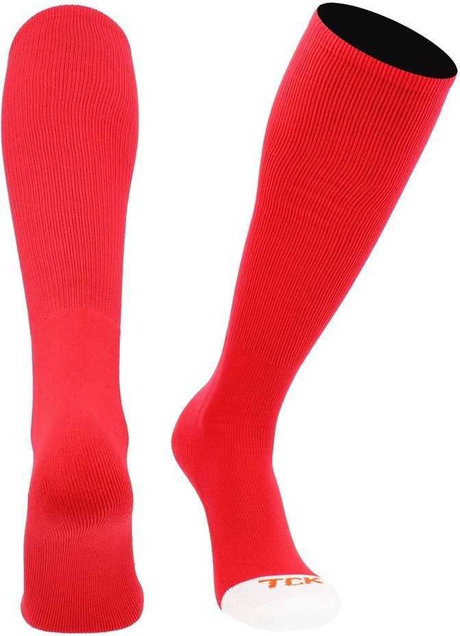 TCK Prosport Performance Knee High Tube Socks - Scarlet - HIT a Double