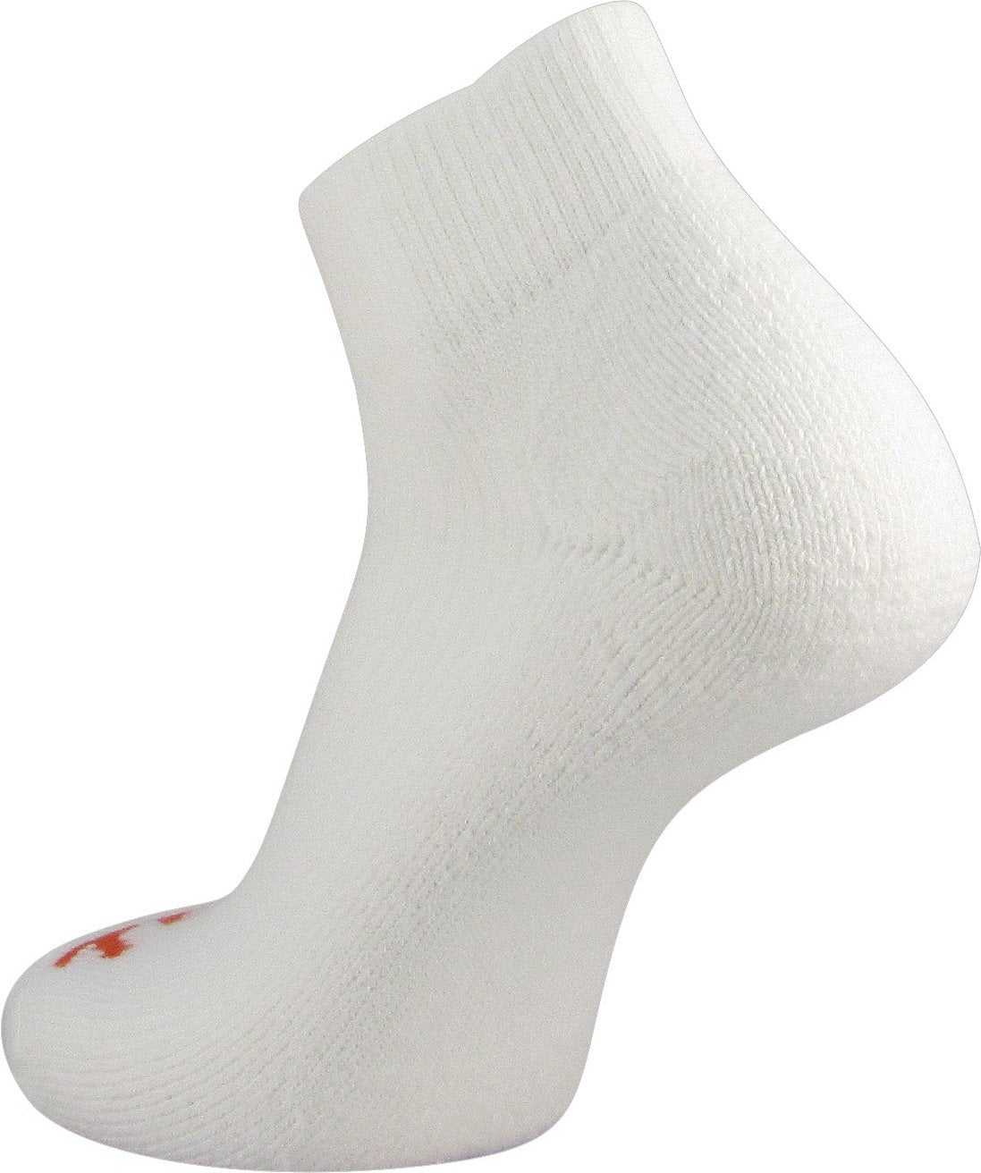 TCK Reacs Acrylic Quarter Socks - White - HIT a Double