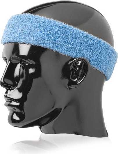 TCK Terry Headband 2&quot; Wide Wide - Columbia Blue - HIT a Double
