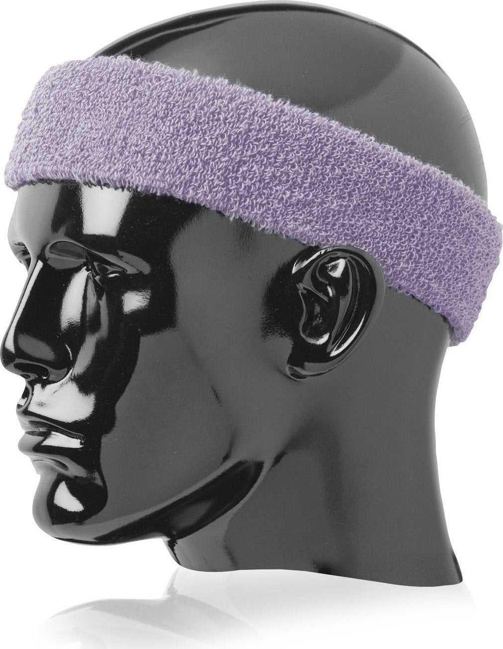 TCK Terry Headband 2" Wide Wide - Lilac - HIT a Double