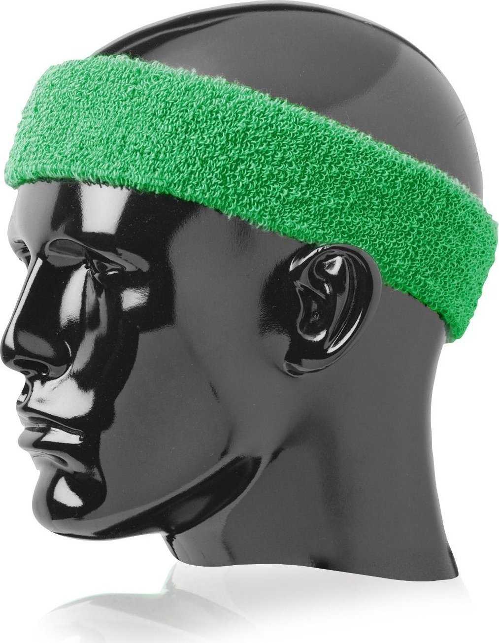 TCK Terry Headband 2&quot; Wide Wide - Lime - HIT a Double