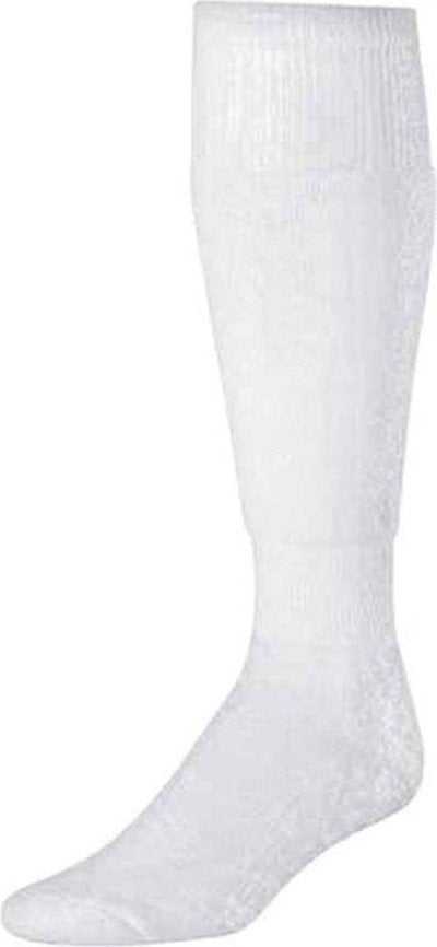 TCK Ultimate Classic Knee High Socks - White - HIT a Double