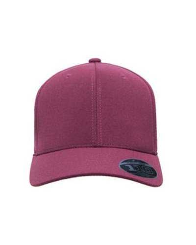 Team 365 ATB100 By Flexfit Adult Cool & Dry Mini Pique Performance Cap - Sport Maroon - HIT a Double