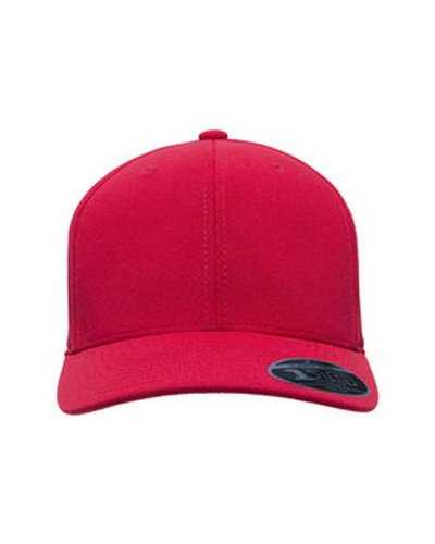 Team 365 ATB100 By Flexfit Adult Cool & Dry Mini Pique Performance Cap - Sport Red - HIT a Double