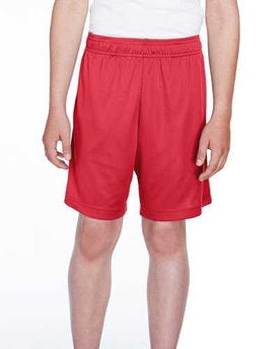 Team 365 TT11SHY Youth Zone Performance Short - Sport Red - HIT a Double