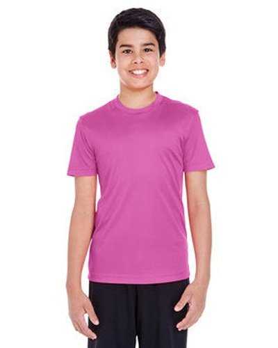 Team 365 TT11Y Youth Zone Performance T-Shirt - Sportcharity Pink - HIT a Double