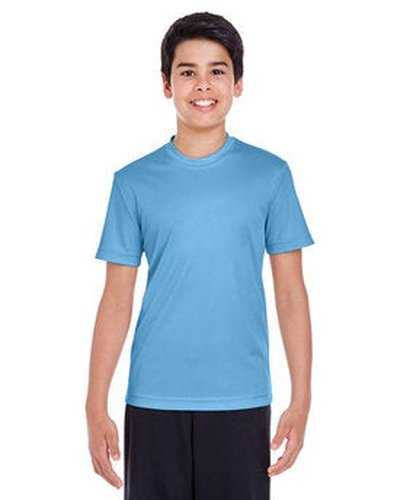 Team 365 TT11Y Youth Zone Performance T-Shirt - Sport Light Blue - HIT a Double