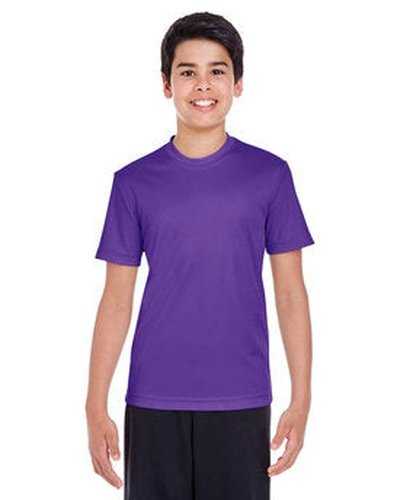 Team 365 TT11Y Youth Zone Performance T-Shirt - Sport Purple - HIT a Double