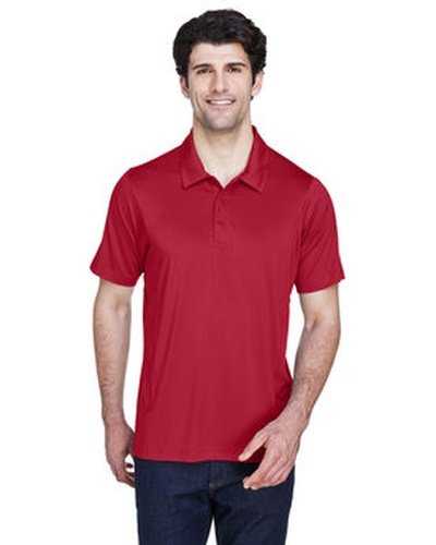 Team 365 TT20 Men's Charger Performance Polo - Sportscarlet Red - HIT a Double