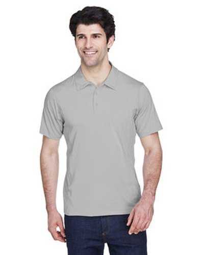 Team 365 TT20 Men&#39;s Charger Performance Polo - Sport Silver - HIT a Double