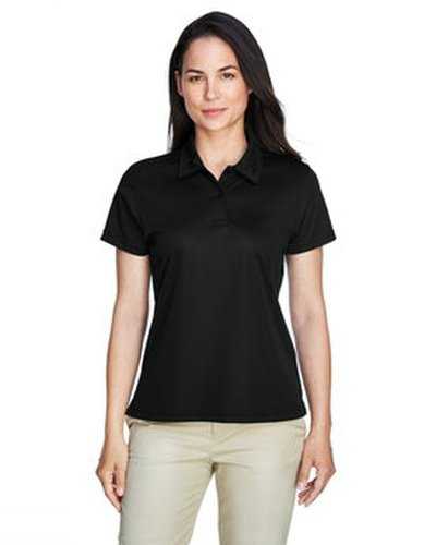 Team 365 TT21W Ladies' Command Snag Protection Polo - Black - HIT a Double