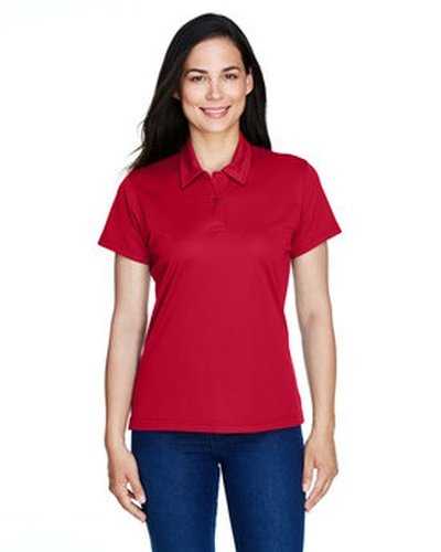 Team 365 TT21W Ladies' Command Snag Protection Polo - Sport Scarlet Red - HIT a Double
