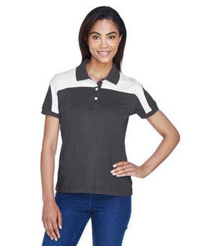 Team 365 TT22W Ladies&#39; Victor Performance Polo - Sport Graphite - HIT a Double