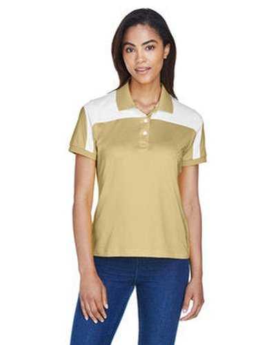 Team 365 TT22W Ladies' Victor Performance Polo - Sport Vegas Gold - HIT a Double