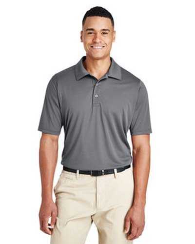 Team 365 TT51T Men's Tall Zone Performance Polo - Sport Graphite - HIT a Double