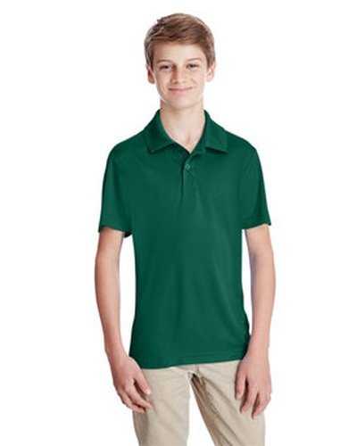 Team 365 TT51Y Youth Zone Performance Polo - Sport Forest - HIT a Double