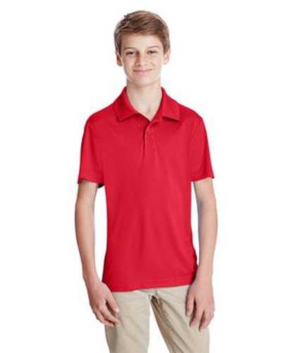 Team 365 TT51Y Youth Zone Performance Polo - Sport Red - HIT a Double