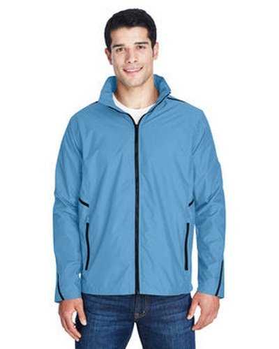 Team 365 TT70 Adult Conquest Jacket with Mesh Lining - Sport Light Blue - HIT a Double
