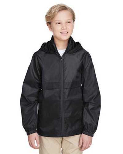 Team 365 TT73Y Youth Zone Protect Lightweight Jacket - Black - HIT a Double