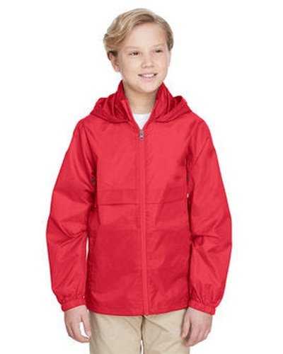 Team 365 TT73Y Youth Zone Protect Lightweight Jacket - Sport Red - HIT a Double