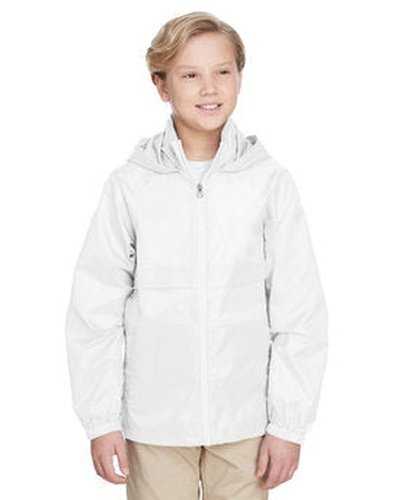 Team 365 TT73Y Youth Zone Protect Lightweight Jacket - White - HIT a Double