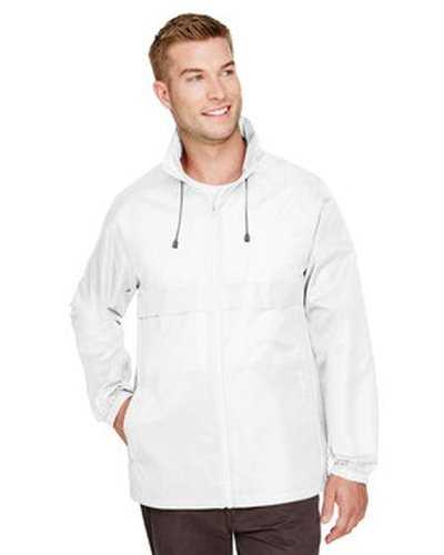 Team 365 TT73 Adult Zone Protect Lightweight Jacket - White - HIT a Double