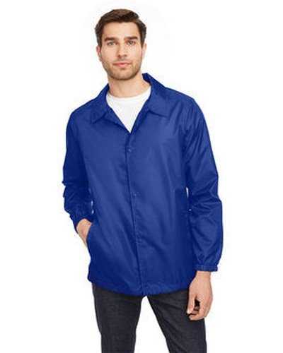Team 365 TT75 Adult Zone Protect Coaches Jacket - Sport Royal - HIT a Double