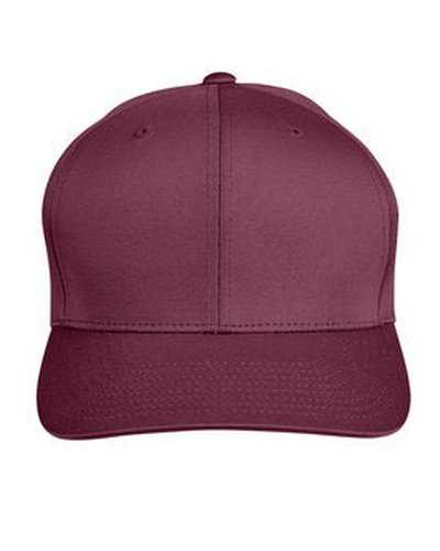 Team 365 TT801 By Yupoong Adult Zone Performance Cap - Sport Maroon - HIT a Double