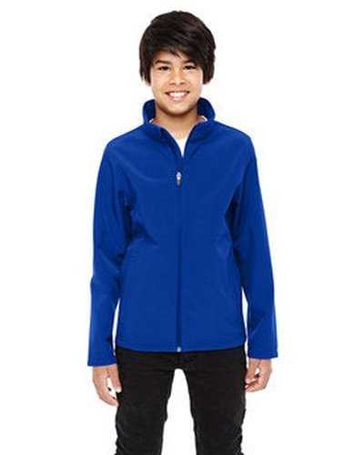 Team 365 TT80Y Youth Leader Soft Shell Jacket - Sport Royal - HIT a Double