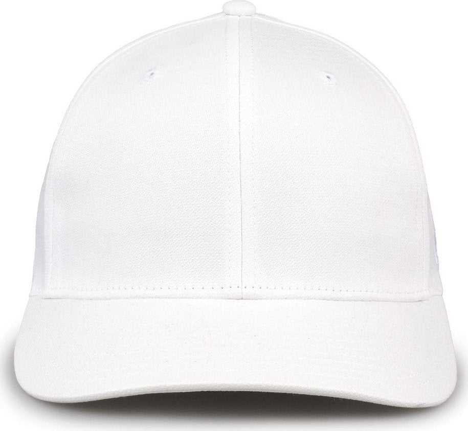 The Game GB514 Tri Blend Stretch Fit Cap - White - HIT A Double