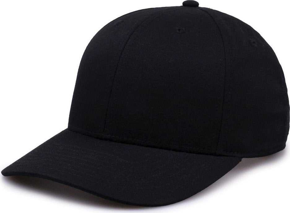 The Game GB515 Twill Snapback Cap - Black - HIT A Double