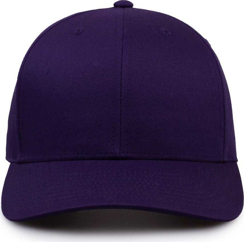 The Game GB515 Twill Snapback Cap - Purple - HIT A Double