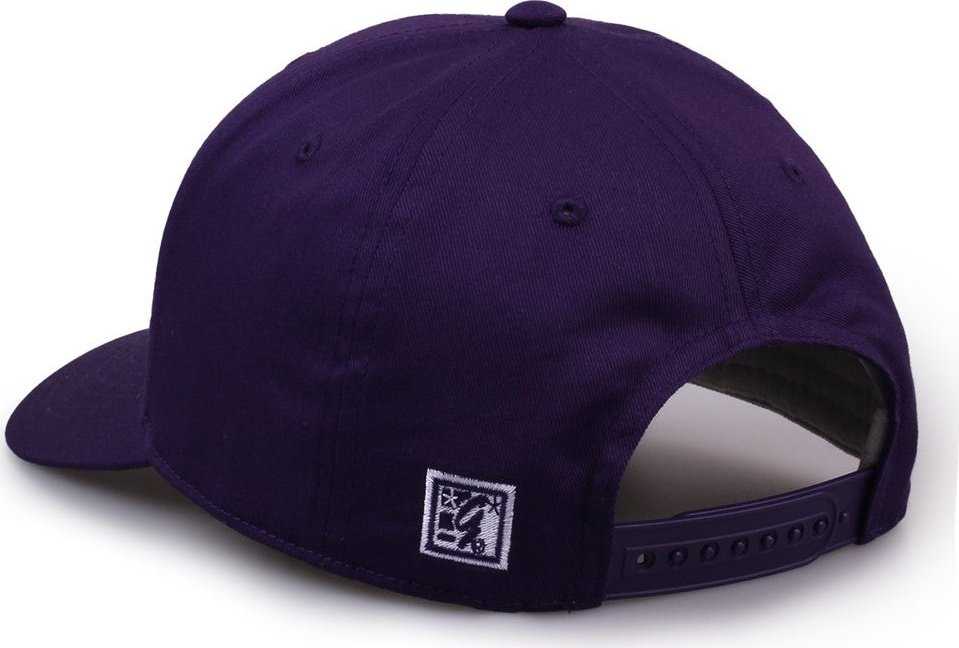 The Game GB515 Twill Snapback Cap - Purple - HIT A Double