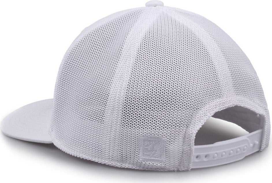 The Game GB518 Everyday Trucker Cap - White - HIT a Double