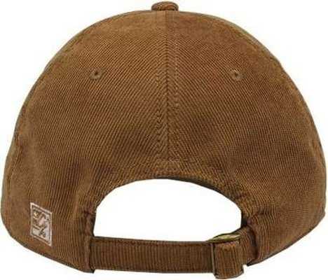 The Game GB568 Relaxed Corduroy Cap - Coyote Brown - HIT a Double - 2