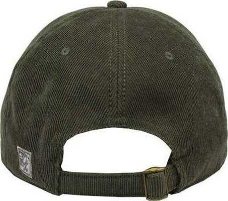 The Game GB568 Relaxed Corduroy Cap - Light Olive Green - HIT a Double - 2